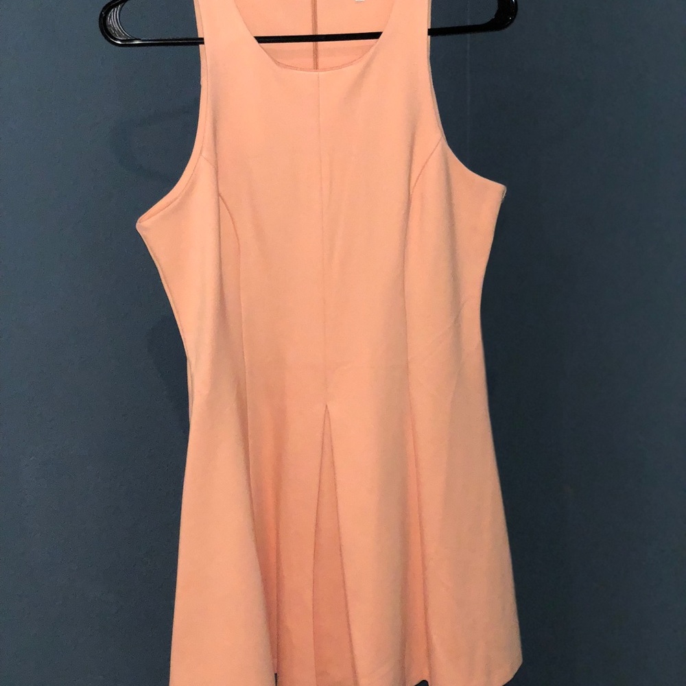 Coral Black Swan Thigh Length Dress